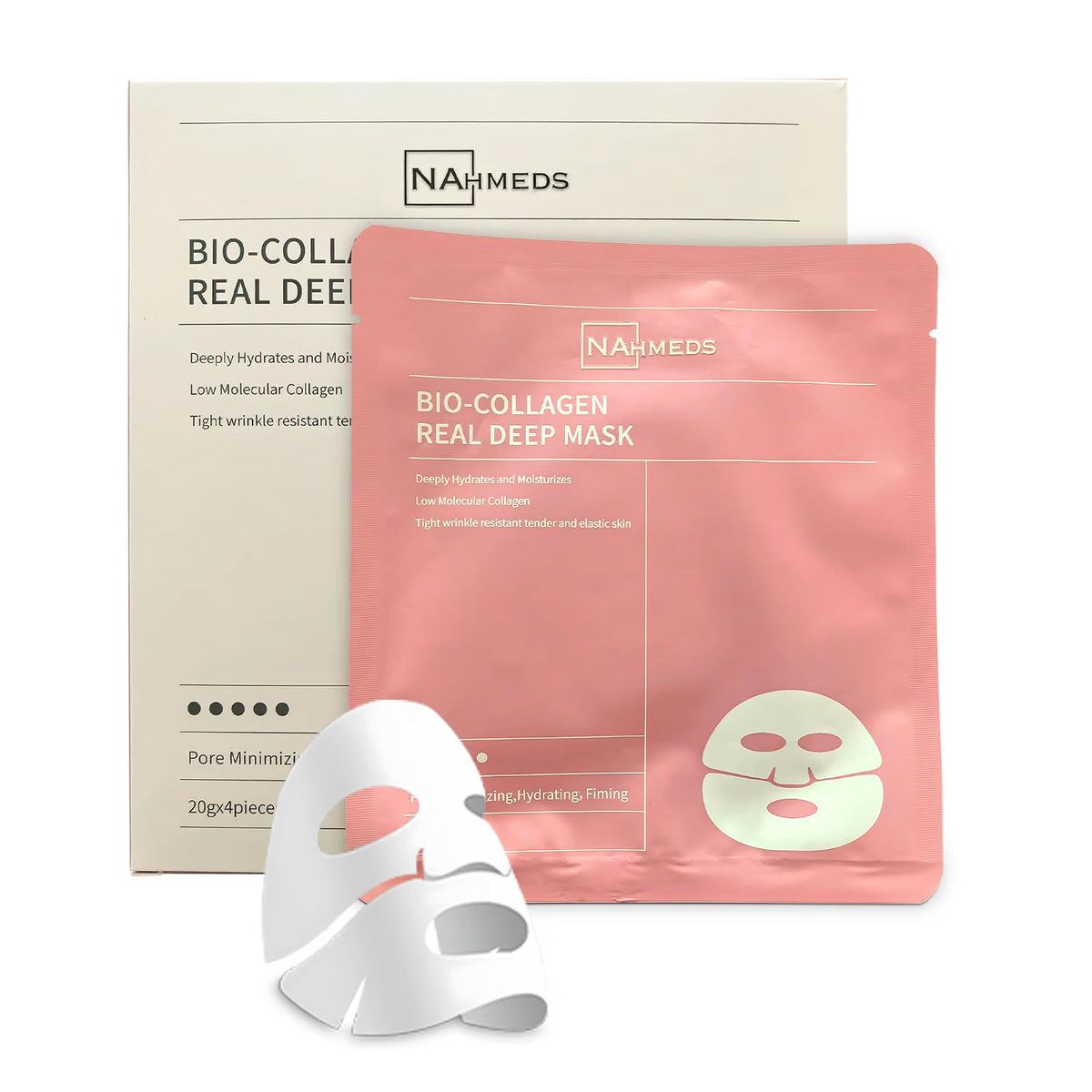 Bio-Collagen Real Deep Mask – 4 pack