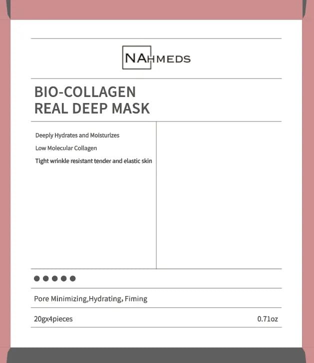 Bio-Collagen Real Deep Mask – 4 pack