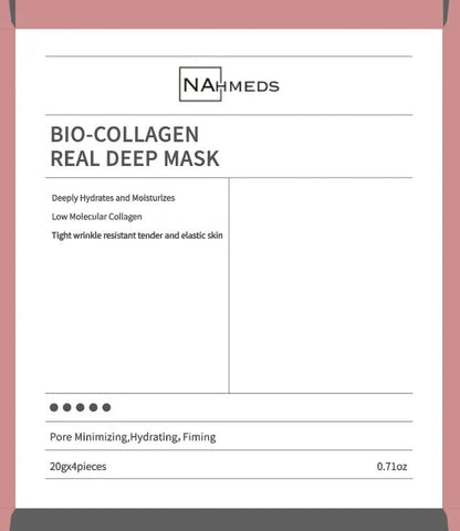 Bio-Collagen Real Deep Mask – 4 pack