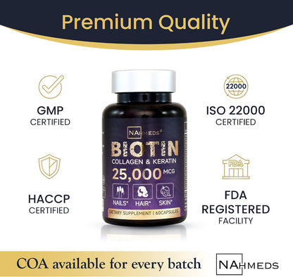 Biotin + Beauty Blend – 60 capsules
