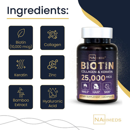 Biotin + Beauty Blend – 60 capsules